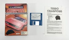 Turbo Champions Computer Game Mastertronic Vintage Software With 3 1/2