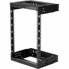 StarTech 2-Post 15U Heavy-Duty Wall Mount Network Rack, 19