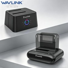 WAVLINK Hard Drive Docking Station Clone USB3.0 Dual Bay For 2.5
