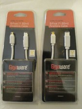 Lot of 2 Gigaware 4-Pin to 9-Pin FireWire Cable IEEE 1394 6 foot picture