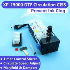 DTF CISS compatibleXP-15000 Continuous Ink Supply System White Tank With Stirrer picture