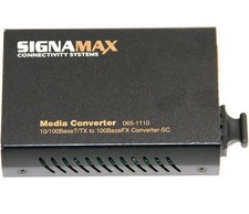 Signamax Media Converter 065-1110 10/100BaseT/TX to 100BaseFX Multimode picture