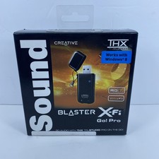 Creative Sound Blaster X-Fi Go Pro 3D USB Audio Card with THX trustudio SB1290  picture