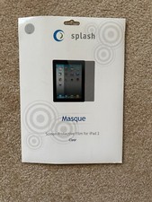 Splash Screen Protective Film for iPad 2 - Clear - Open Box, 1 screen protector picture