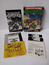 Teenage Mutant Ninja Turtles Commodore 64 Computer Game Cartridge W/Box Tested picture