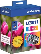 5 Pack Compatible Brother LC3011 Ink Cartridges Black Cyan Magenta Yellow picture