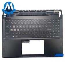 New Upper Case Palmrest W/RGB Backlit For MSI GE68 MS-15M1 MS-15M2 Black picture