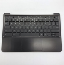 Asus 11 C202SA Chromebook OEM Palmrest Keyboard And Touchpad 13NX00Y3AP03012 picture