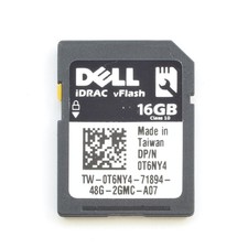 Dell T6NY4 16GB iDRAC vFlash C10 SDHC SD Card Module 13 Gen R630 R730 0T6NY4 picture