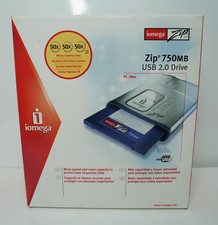 Brand New - Iomega Zip 750 MB External Drive USB 2.0 PC/MAC - Unit is Sealed picture