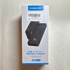 Lemorele TC500 USB-C 13-in-1 Docking Station 4K 60Hz Triple Display New picture