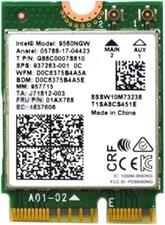 INTEL 9560NGW DUAL BAND WIRELESS-AC 9560 BLUETOOTH 5.1 WIFI CARD G86C0007S810 picture