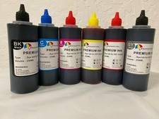 6x250ml Premium CISS Refillable Ink Refill Bottle Compatible with Epson XP-15000 picture