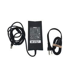 Dell LA90PE1-01  Slim AC Adapter w/ Power Cord 90W 19.5V 4.62A Black #U5421 picture