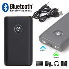 Bluetooth 5.0 Transmitter Receiver 2 IN 1 Wireless Audio 3.5mm Jack Aux Adapter picture