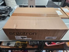 Ergotron LX 45-245-026 Dual Side by Side Monitor Arm Desk Mount Clamp Grommet picture