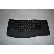 Microsoft Wireless Comfort Keyboard 5050 Model 1728 No USB Dongle Ergonomic picture