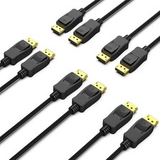 BENFEI [VESA Certified 8K DisplayPort to DisplayPort 6 Feet Cable 5 Pack, DP ... picture