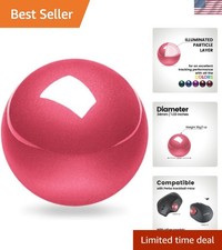 Enhance Your Mouse with 1.34 Inch Pink Replacement Trackball - Smooth Precision picture