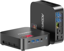 KAMRUI E3B Mini PC Windows 11 Pro Computers,AMD Ryzen 7 7430U,16GB RAM 512GB SSD picture