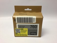 Epson 760 Light Black Ink Cartridge New Sealed EXP 2026 SureColor P600 picture
