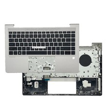 Silver For HP Probook 440 445 G9 Palmrest With Backlit US Keyboard N01287-001 picture