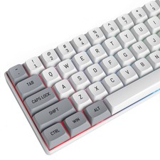 118 PCS Grey DoubleShot PBT CSA Profile Keycaps For 61/68/84/87 Keys picture