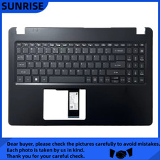 New For Acer Extensa EX215-52 Upper Palmrest Case Keyboard 6B.EG8N2.001 Black picture