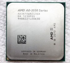 AMD A8-Series A8-3870K 3 GHz Quad-Core CPU Processor AD3870WNZ43GX Socket FM1 picture