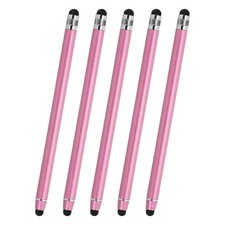 5Pcs Stylus Pens for Touch Screens 2 in 1 Universal Capacitive Stylus Pink] picture