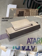 Vintage Atari 1027 Printer w/ Power Supply & Owners Guide picture