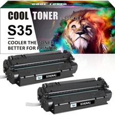 2PK FX8 S35 Black Toner Cartridge For Canon S-35 ImageClass D320 D340 L170 L400 picture