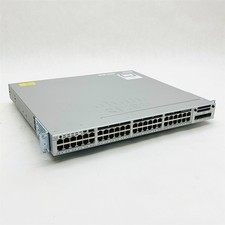 Cisco Catalyst 3850 48-Port UPOE Switch WS-C3850-48U-L *No PSU* w/C3850-NM-4-1G picture
