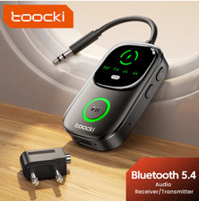 Toocki Bluetooth 5.4 Audio Transmitter Receiver 2 in 1 AUX Adapter picture
