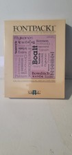 Berkeley Softworks Commodore 64/64C/128 Computers Floppy Disks FONTPACK1 NIB picture