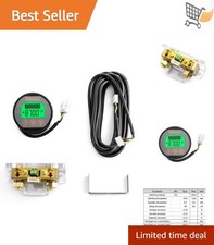 Battery Monitor Voltmeter Ammeter 8-80V 0-500A Custom Cable for Batteries picture