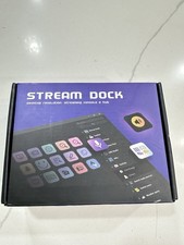 Stream Dock Standalone Keyboard Black Plastic Desktop Console & Hub picture