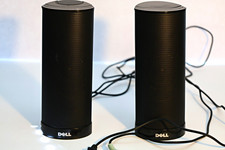 Dell AX210 2.0 USB Powered Wired Computer Speakers USB/3.5mm AUX Black picture