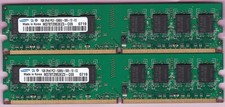 2GB 2x1GB PC2-5300 SAMSUNG M378T2953EZ3-CE6 DDR2-667 Desktop Memory Kit DIMM KR picture