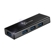j5create 4-Port Powered USB 3.0 Data Hub with 2 ft Extended Cable [15W Power Ada picture