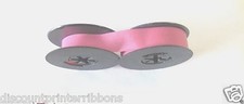 Underwood Portable Solid Pink Typewriter Ribbon +  picture