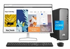 HP OmniDesk Slim Desktop Bundle i5-14400 4.7GHz 16GB DDR5 1TB SSD | 27