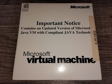 Microsoft Virtual Machine JVM PC CD-ROM 1999 MS Java VM for Windows 95/98/NT picture