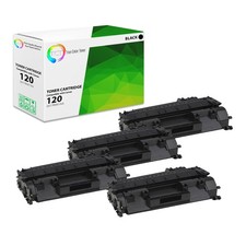 TCT 4PK Black 120 - 2617B001AA Toner Cartridges For Canon Imageclass D1120 1150 picture