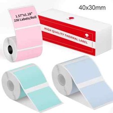 40x30mm 3 Roll Self-Adhesive Sticker Paper for Phomemo M110/M200 Thermal Printer picture