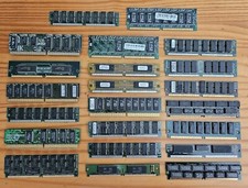 SIMM Memory RAM Lot Of 22 Pieces Total Different Capacity See Pics Details GS1A picture