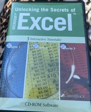 Unlocking The Secrets Of Microsoft Excel 3 Interactive Tutorials CD Rom picture