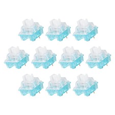 10pcs Blue Keyboard Switches 3-Pin 55gf Linear Keyboard Switch Replacement picture