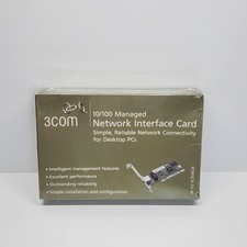3Com 3C905CX-TX-M 10/100 Managed PCI Ethernet Network Adapter Card New Desktop picture