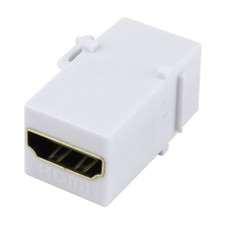Construct Pro HDMI Keystone Jack Pass-Through Insert (White) picture
